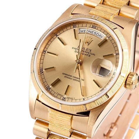 pre owned rolex president watches